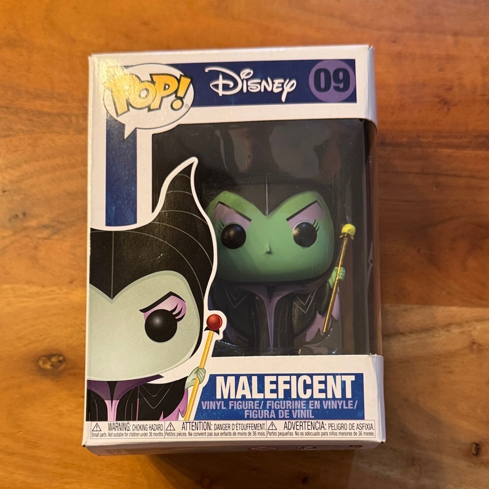 Disney Maleficent Vinyl Figure with Green and Black